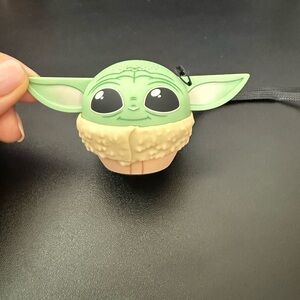 Bitty Boomers Green Baby Yoda Portable Speaker with Cream Collar